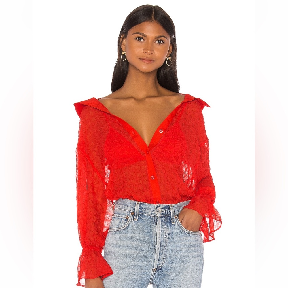 NWT L'Academie Blouse